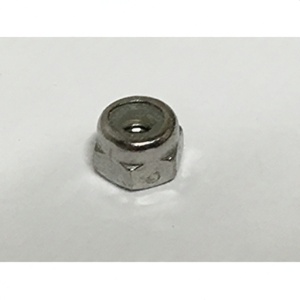 不锈钢尼龙绝缘锁紧螺帽 M3X0.5 A-2 不锈钢尼龙绝缘锁紧螺帽 M3X0.5 A-2