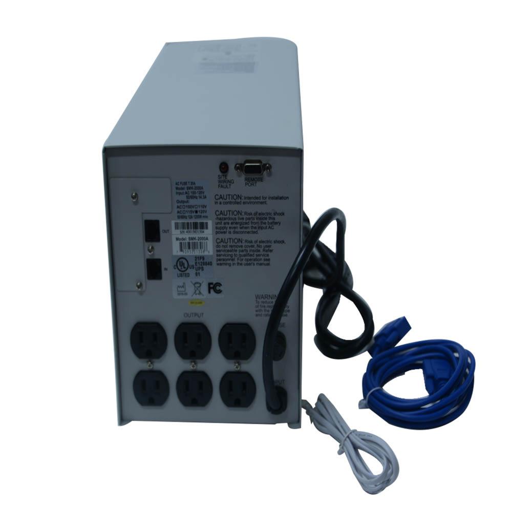 不间断电源(UPS) 120V 2000VA, SMK2000 不间断电源(UPS) 120V 2000VA, SMK2000
