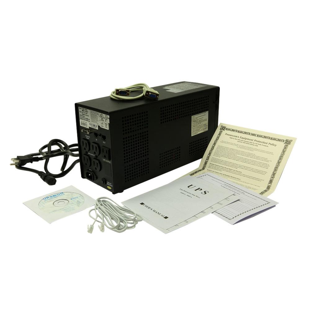 RoHS Powercom UPS(120V 5060Hz 1500VA BNT) RoHS Powercom UPS(120V 5060Hz 1500VA BNT)