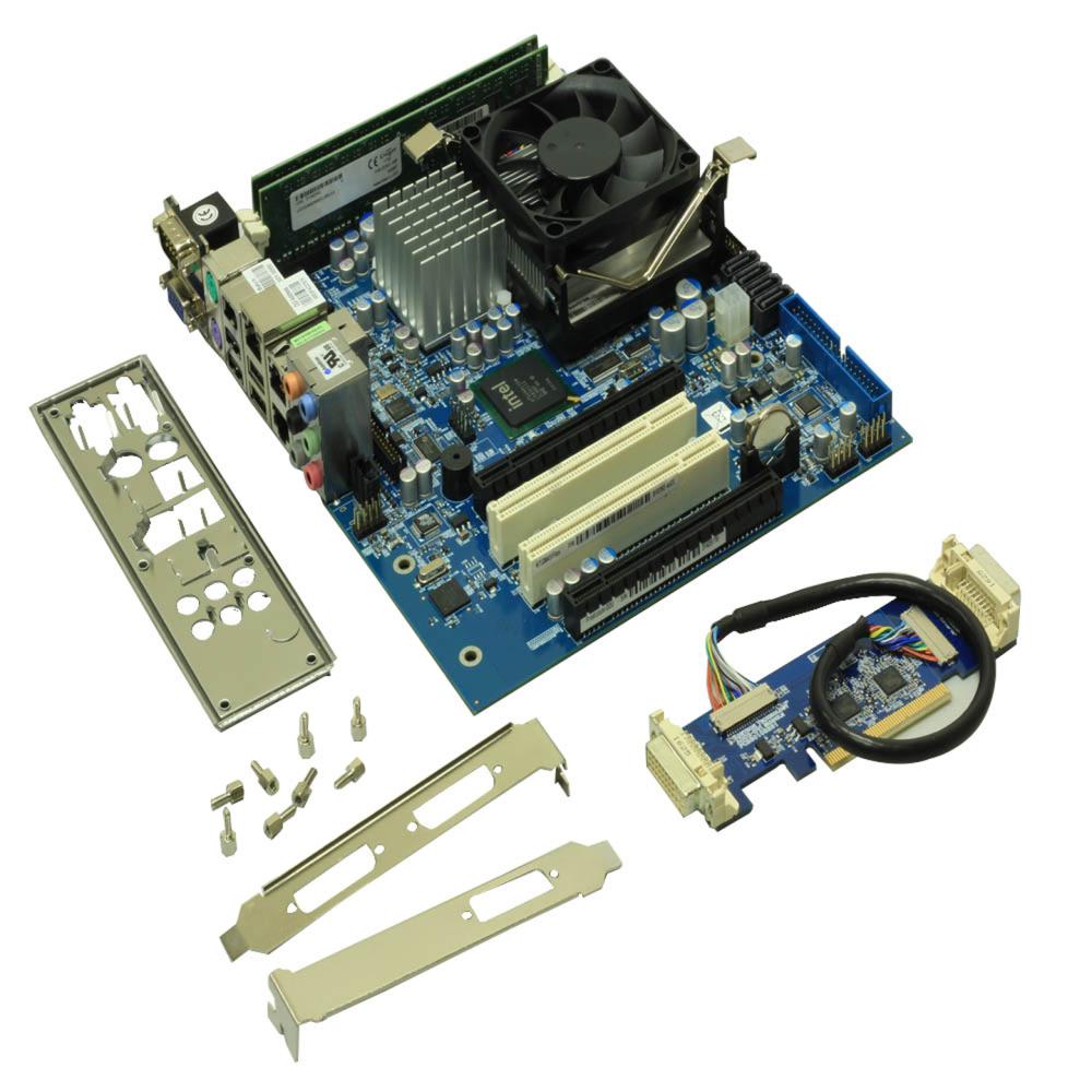 (带2GB SDRAM 2 DVI BIOS v28 CPU)挠性主板组件 (带2GB SDRAM 2 DVI BIOS v28 CPU)挠性主板组件