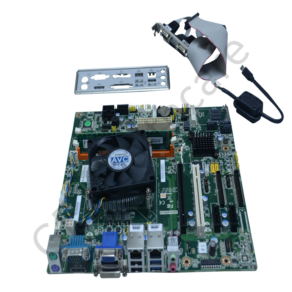 ASSY MB MICROATX W CPU 4GB SDRAM 10XRS232 ASSY MB MICROATX W CPU 4GB SDRAM 10XRS232