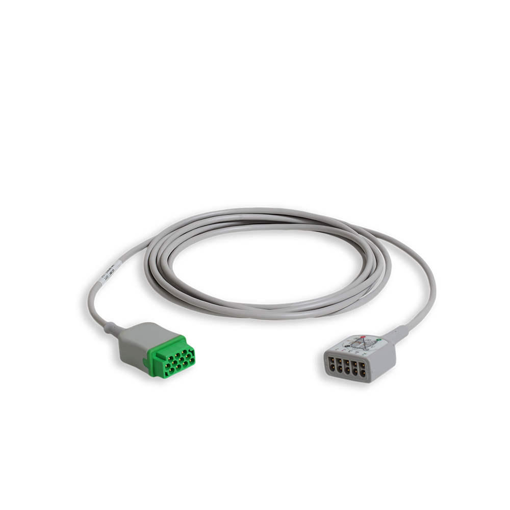 心电导联线ECG Cables and Leadwires-ECG Trunk Cable with 3/5-Lead Connector AHA, 3.6 m/12 ft.（产品注册证号/备案凭证号：国械备20190172号）