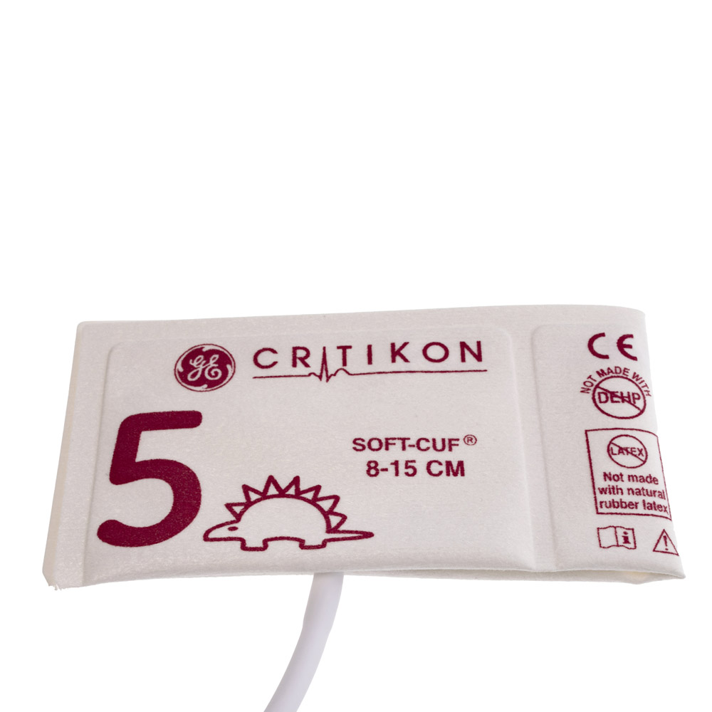 软袖带,新生儿#5,1TB,玫瑰/白(BX/20) 软袖带,新生儿#5,1TB,玫瑰/白(BX/20)