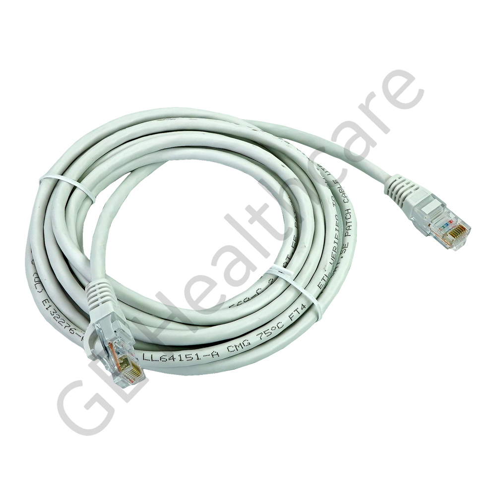 10英寸白色RJ45电缆组件