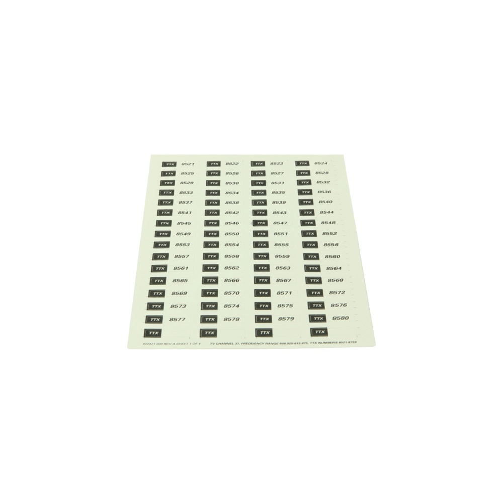 遥测TTX标签 遥测TTX标签