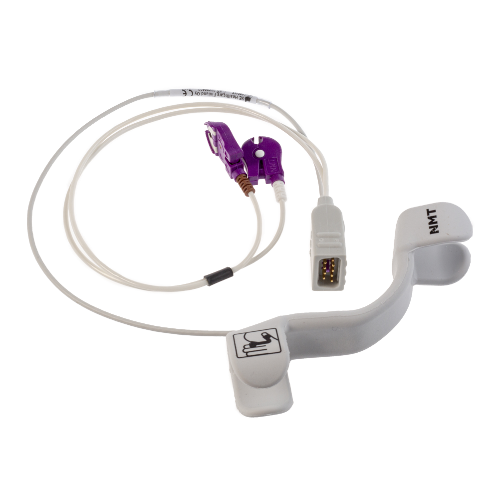 神经肌肉传导附件 Neuromuscular Transmission Accessories-神经肌肉传导(NMT)电传感器(0.3米/1英尺)(产品注册证号/备案凭证号:国械注进20142075943) 神经肌肉传导附件 Neuromuscular Transmission Accessories-神经肌肉传导(NMT)电传感器(0.3米/1英尺)(产品注册证号/备案凭证号:国械注进20142075943)