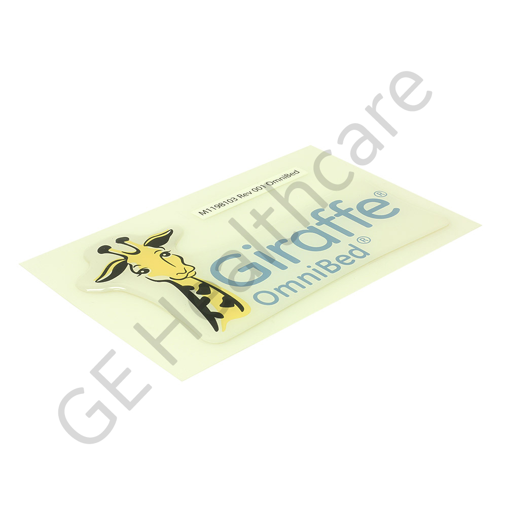 STICKER, LABEL BRANDING GIRAFFE OMNIBED STICKER, LABEL BRANDING GIRAFFE OMNIBED