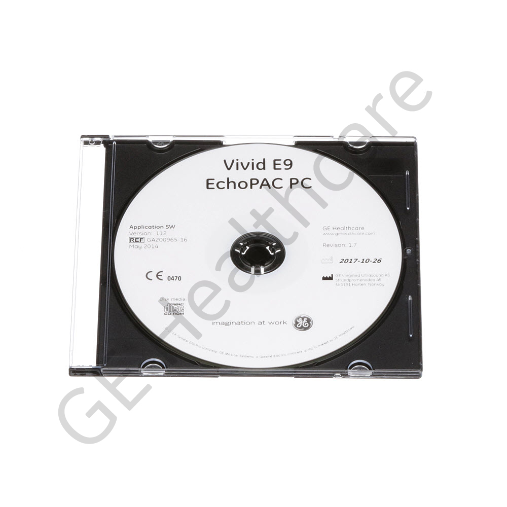 适用于Vivid E9和EchoPAC的电脑应用软件v.112.1.7 适用于Vivid E9和EchoPAC的电脑应用软件v.112.1.7
